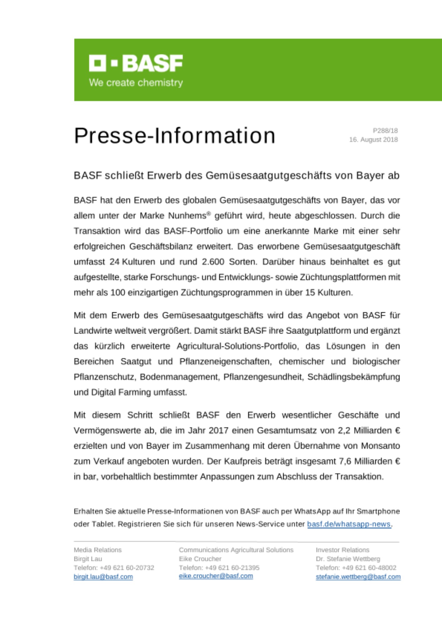 Presse-Information
